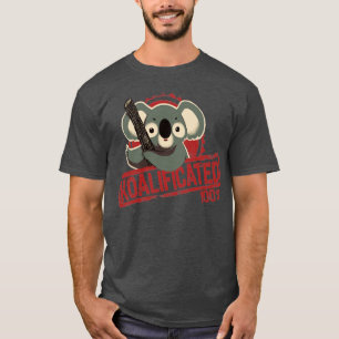 100 koalificated Niedlich Koala genehmigt Funny Si T-Shirt