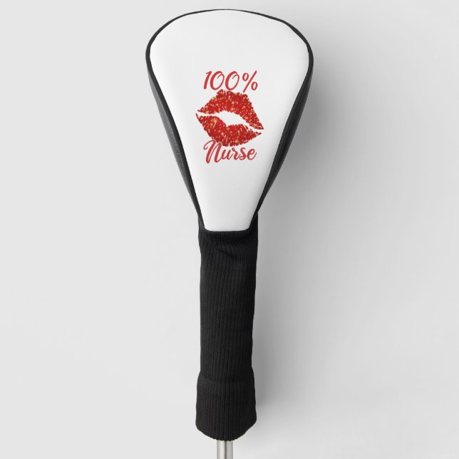 100 Krankenschwester Golf Headcover (Vorderseite)