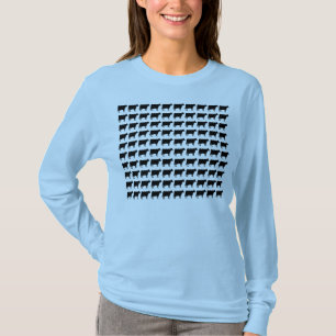 100 Kühe - schwarz T-Shirt