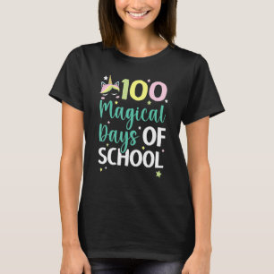 100 Magie der Tage der Schule Unicorn 100 Tage T-Shirt