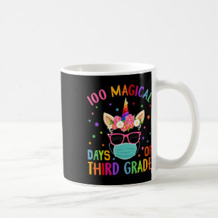 100 magische Tage der dritten Klasse Schule Unicor Kaffeetasse