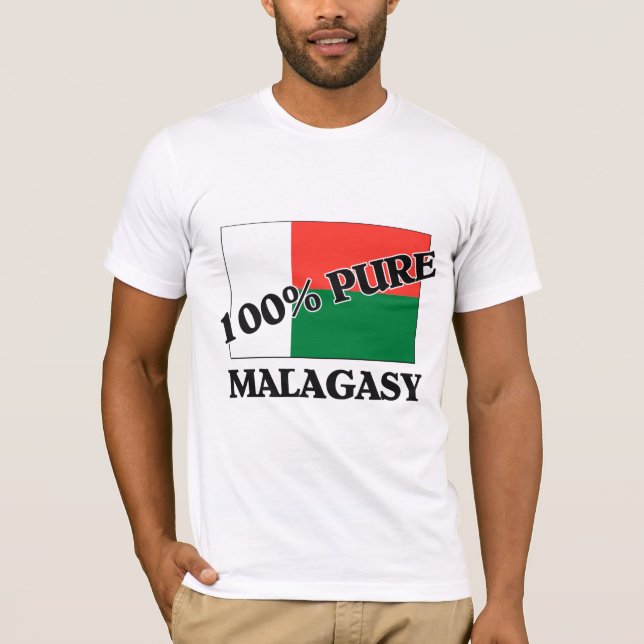 100 % MALAGASIE T-Shirt (Vorderseite)