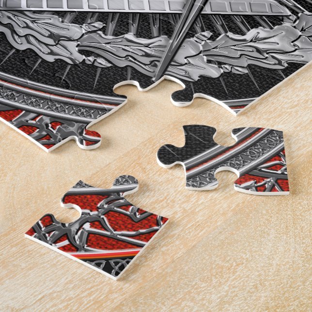 [100] Master Mason - Silver Square & Compasses Puzzle (Seite)