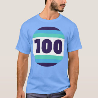 100-Meilen-Pfad und Ultra-Running-Circle 1 T-Shirt