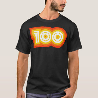 100-Meilen-Pfad und Ultra-Running Retro-Groovy T-Shirt