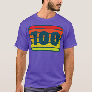 100-Meilen-Pfad und Ultra-Running-Retro T-Shirt