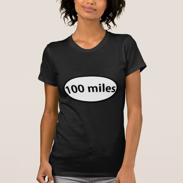 100 Meilen T-Shirt (Vorderseite)