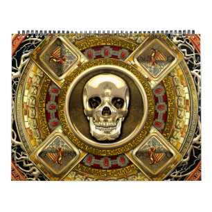 [100] Mictlantecuhtli - Aztec-Todesgott Kalender