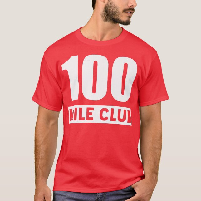 100-Mile-Club - 100-Meilen-Pfad mit Ultra-Runn-Str T-Shirt (Vorderseite)