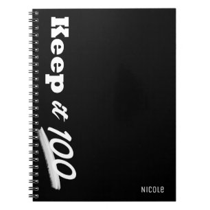 100 Modernes Personalisiertes Journal behalten Notizblock