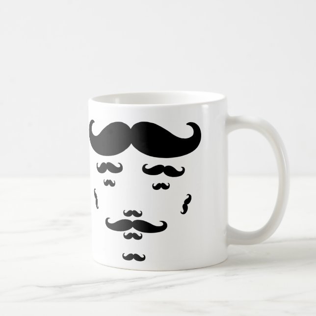 100 % Mustache Kaffeetasse (Rechts)