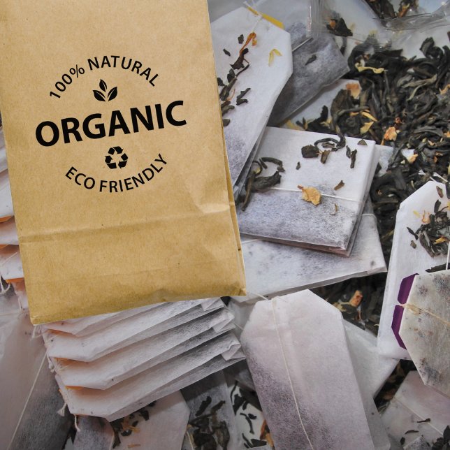 100% Natur, Bio, Ökologisch Gummistempel (Von Creator hochgeladen)