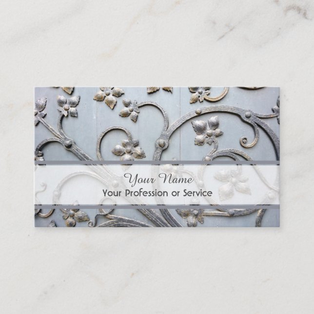 100% natürliche Bio Holzkarte Visitenkarte (Vorderseite)