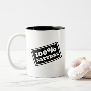 100% natürliche Tasse