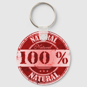 100% natürlicher Schlüsselanhänger