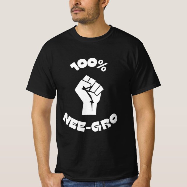 100 % NE-Gro-Tragfähigkeit 3 T-Shirt (Vorderseite)