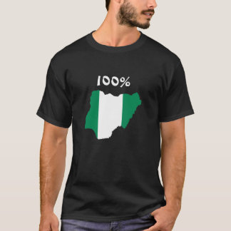 100% nigerisch T-Shirt