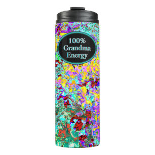 "100% Oma-Energie" Thermobecher Thermosbecher