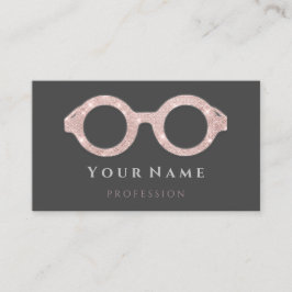 100 Optische Rose Augenpflege Optische Brillen Gra Visitenkarte