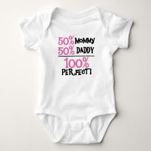 100 % perfekt rosa baby strampler