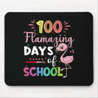 100 Phantastische Schultage Niedlich Flamingo Stud Mousepad