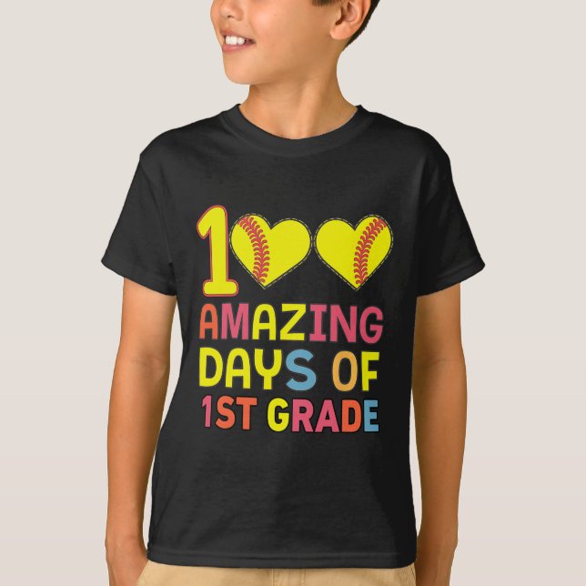 100 Phantastische Tage erstklassiger Software-Play T-Shirt (Vorderseite)