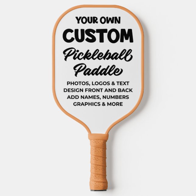 100% PICKLEBALLPADDLE - TAN PICKLEBALL SCHLÄGER (Vorderseite)