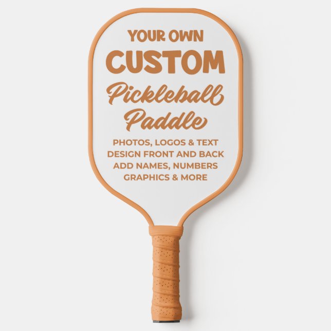 100% PICKLEBALLPADDLE - TAN PICKLEBALL SCHLÄGER (Vorderseite)