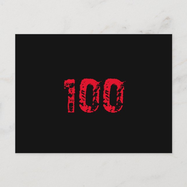 100 Postkarte (Vorderseite)