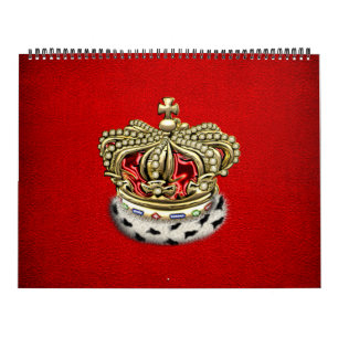 [100] Prinzessin King-Queen Royal Crown Kalender