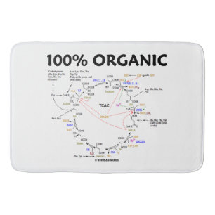100 Prozent Bio Krebs Zyklus TCAC Badematte