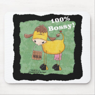 100 Prozent Bossy Cow Mousepad