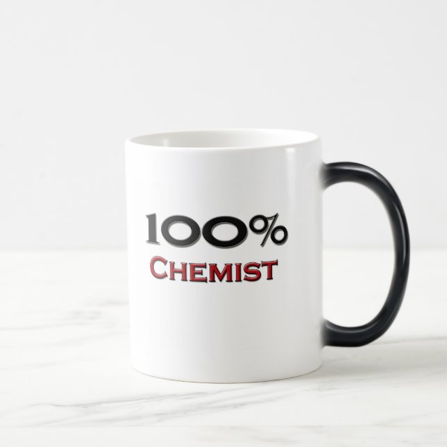100 Prozent-Chemiker Verwandlungstasse (Rechts)