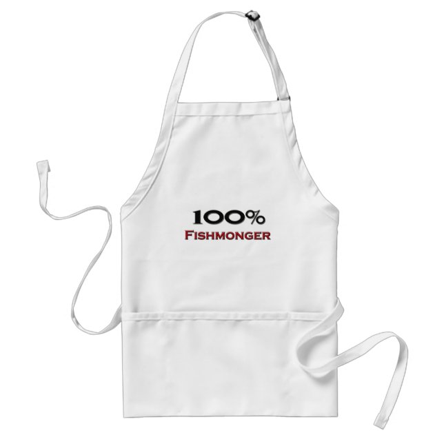 100 Prozent-Fischhändler Schürze (Vorne)