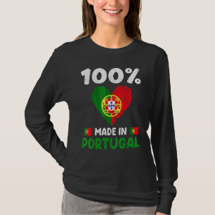 100 Prozent in Portugal hergestellt Portugiesische T-Shirt
