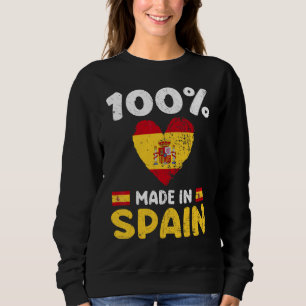 100 Prozent in Spanien hergestellte spanische Jung Sweatshirt
