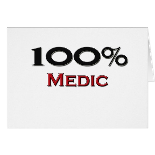 100 Prozent-Mediziner (Vorderseite (Horizontal))