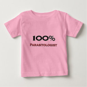 100 Prozent Parasitologe Baby T-shirt