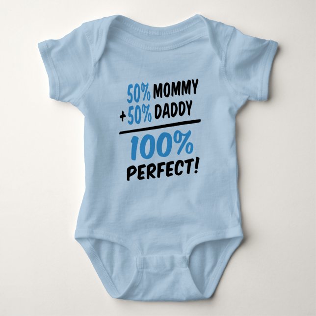 100 Prozent perfekter Baby Strampler (Vorderseite)