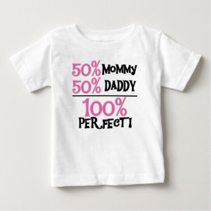 100 Prozent perfektes Rosa Baby T-shirt