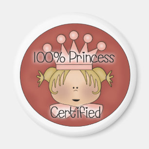 100 Prozent Prinzessin Magnet