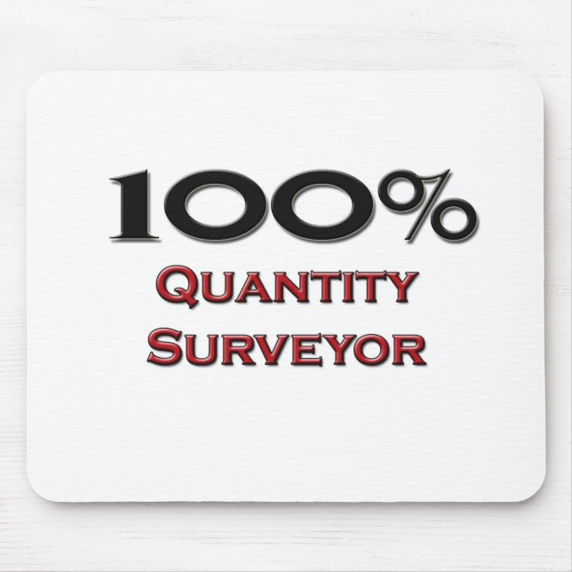 100 Prozent-Quantitäts-Feldmesser Mousepad (Vorne)