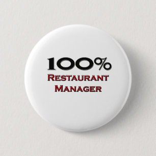 100 Prozent-Restaurant-Manager Button