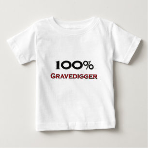 100 Prozent-Totengräber Baby T-shirt
