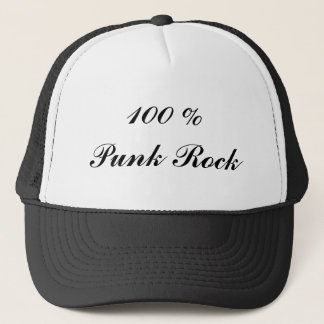 100% Punkrock Truckerkappe