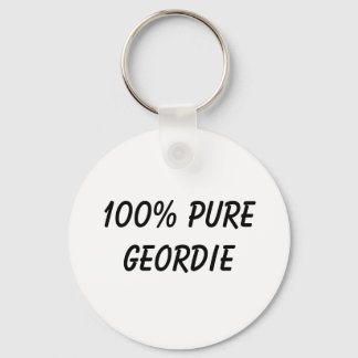 100 % Pure Geordie Schlüsselanhänger