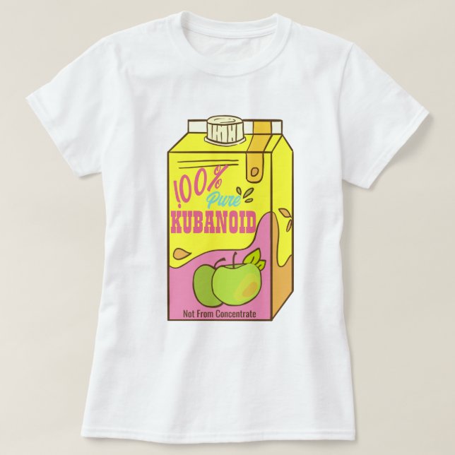 100% Pure Kubanoid T-Shirt (Design vorne)
