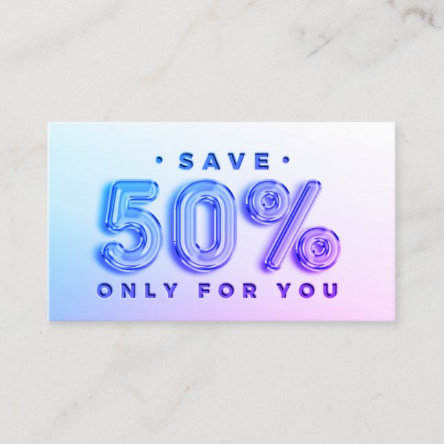 100 QR-CODE EINFÜGEN 50%AUSSERGEWÖHNLICHER LOGO-PI VISITENKARTE (Vorderseite)