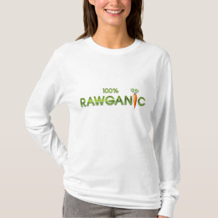 100% Rawganic rohe Nahrung - Karotte (Damen) T-Shirt