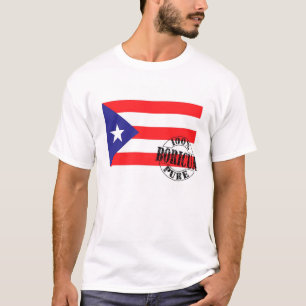 100% reines Boricua T-Shirt